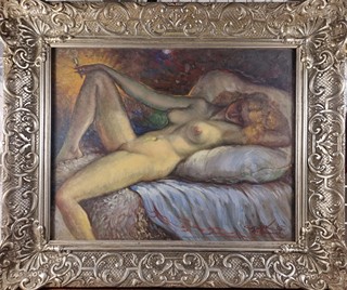 Čermák František - Akt s cigaretou