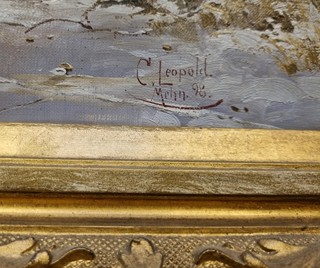 Mehn Leopold Carl - Zimní červánky