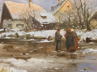 Mehn Leopold Carl - Zimní červánky