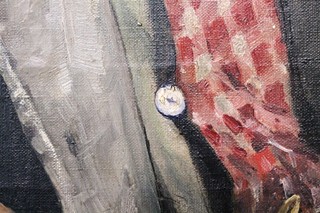 Pausinger Pavla - Můž s dýmkou, 140 x 82 cm