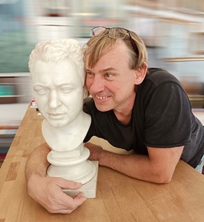 Křepčík Jaroslav - Mramorová busta