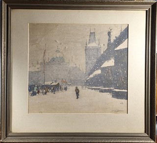 Tavík František Šimon - Kluziště pod Karlovým mostem