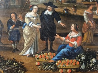 Šlechtična na trhu