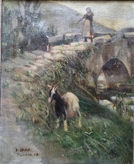 Eberl František Zdeněk - Pasačka koz