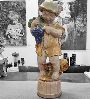 Powolný Michael - Socha ,podzimní putto, M. Powolny