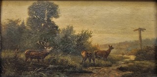 Wertheim Heinrich Josef - Jelení rodinka