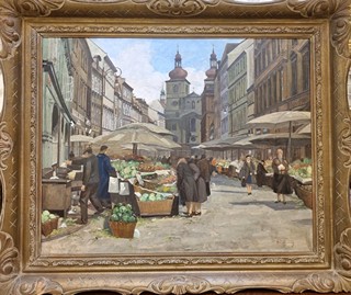 Tužinský Alois - Pražská tržnice