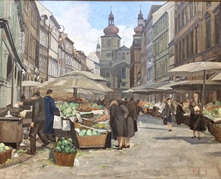 Tužinský Alois - Pražská tržnice