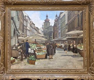 Tužinský Alois - Pražská tržnice