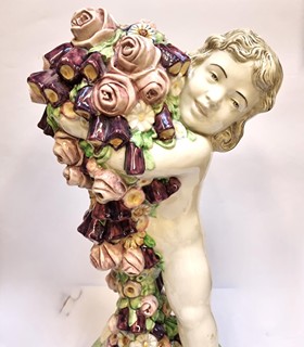 Bernard Bloch - Putto s nádhernou kyticí