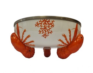 Porcelánová mísa s raky