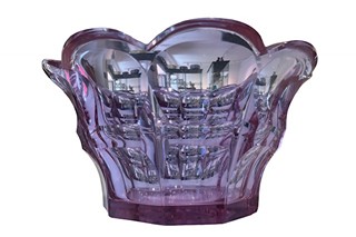 Moser - Mísa - Alexandritové sklo