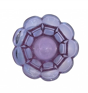 Moser - Mísa - Alexandritové sklo