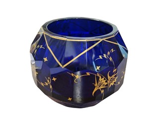 Art decová - kobaltová váza