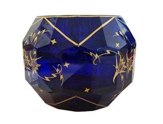 Art decová - kobaltová váza