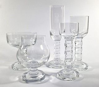 Moser - Sada sklenic Moser - Montreal, design Matura Adolf