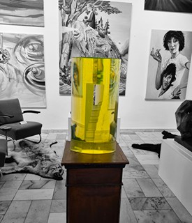 Marek Josef - Skleněná plastika- Hlubina