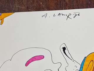 Lamr Aleš - Šikmá kresba