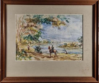 Nowak Willi - Jezdec u jezera