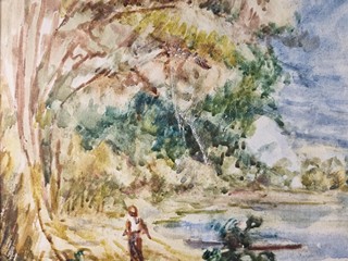 Nowak Willi - Jezdec u jezera