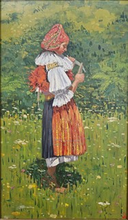 Uprka Joža - Dívka v kroji