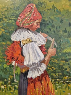 Uprka Joža - Dívka v kroji