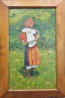 Uprka Joža - Dívka v kroji