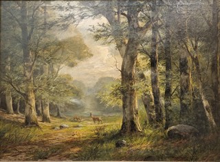 Sommer Georg - Srny na lesní mýtině