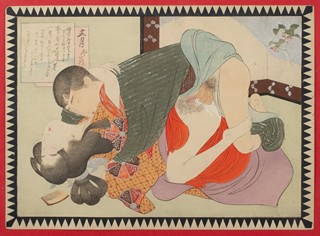 Terasaki Kōgyō (1866 – 1919) - Zimní vodopád