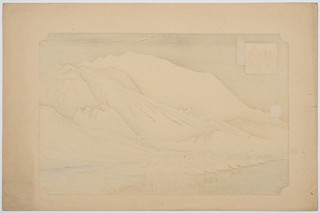 Evening Snow on the Hira Range