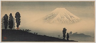 Mount Fuji in Morning Mist