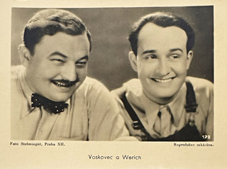 Jan Werich (1905 - 1980) - Voskovec a Werich