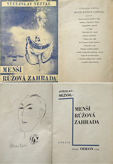 Jindřich Štýřský (1899 - 1942) - V. Nezval, Menší růžová
zahrada
