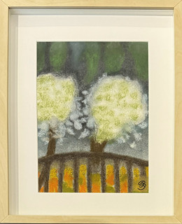 Blanka Bohdanová (1930 - 2021) - Rozkvetlé stromy