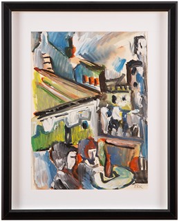 Tockstein Josef (1912 - 1996) - V kavárně