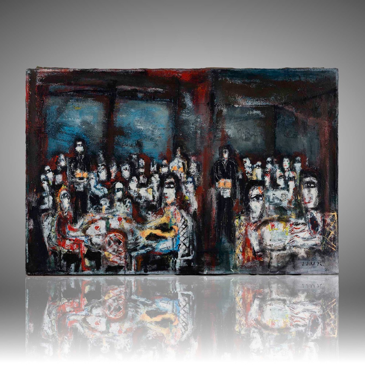 Josef Jíra (1929 - 2005) - Hostina - velký formát