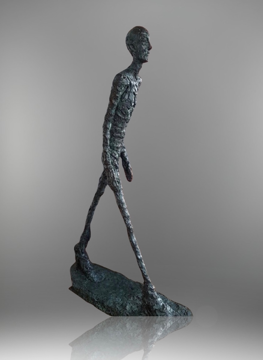 Alberto Giacometti (1901 - 1966) - Kráčející muž (L'Homme qui marche)