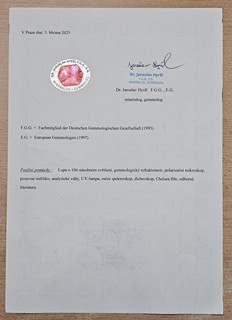 Investiční drahokam: Přírodní Tanzanit 13,90 ct (Top Color)