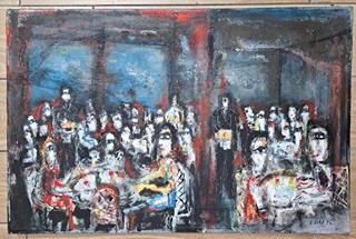 Josef Jíra (1929 - 2005) - Hostina - velký formát