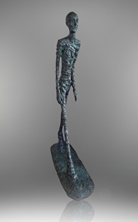 Alberto Giacometti (1901 - 1966) - Kráčející muž (L'Homme qui marche)