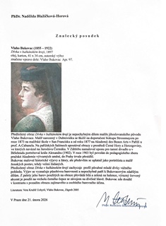 Vlaho Bukovac (1855 - 1922) - Dívka - soupis díla