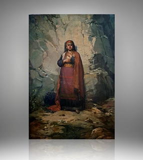 Josef Mathauser (1846 - 1917) - Černohorka
