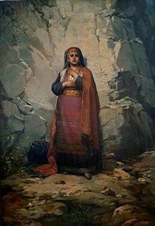 Josef Mathauser (1846 - 1917) - Černohorka