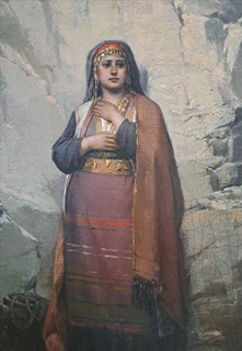 Josef Mathauser (1846 - 1917) - Černohorka