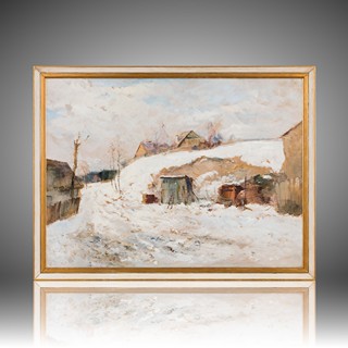 Karel Jan Sigmund (1897 - 1959) - Ves v zimě