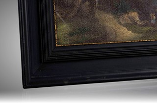 Hugo Ullik (1838 - 1881) - Zřícenina hradu Henneberg