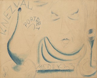 Mikuláš Medek (1926 - 1974) - Portrét V. Nezvala