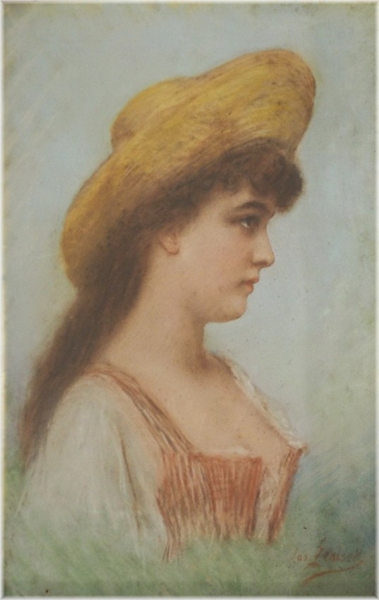Ženíšek Josef, (1855 - 1944), Dívka