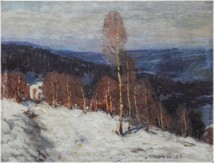 Hůrka Otakar, (1889 - 1966), Zimní krajina