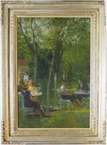 Malínský Jaroslav, (1897 - 1978), Zahradní restaurace